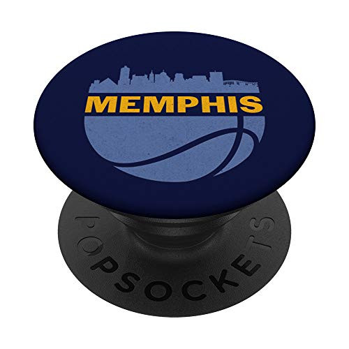 Vintage Memphis Tennessee Cityscape Basketball PopSockets PopGrip- Swappable Grip for Phones and Tablets Vintage Memphis Tennessee Cityscape Basketball PopSockets PopGrip- Swappable Grip for Phones and Tablets