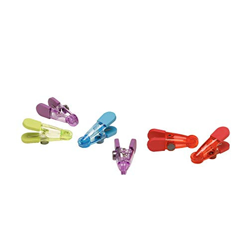 KOLORAE BAG CLIPS - MULTI-COLORED Chip Bag Clips Kitchen Clips Magnetic Chip Clips for Bags Food Bag Clips with Airtight Seal - AVAILABLE IN SETS OF 7 OR 28 CHIP CLIPS! -7-