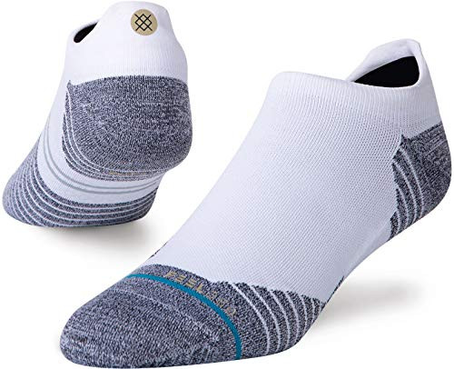 Stance Men's A218A20RLT Run Light Tab St Sock White - L