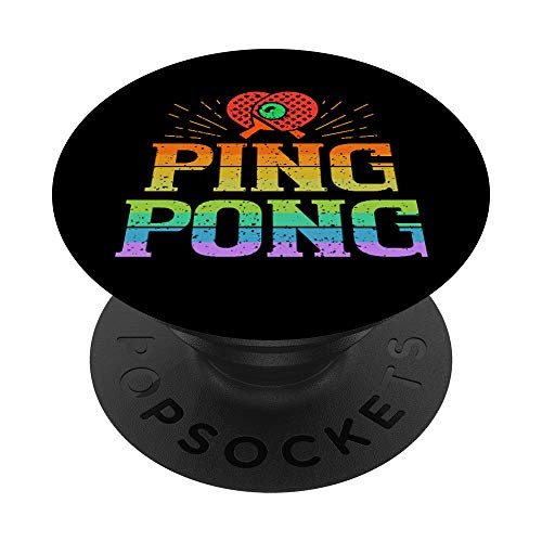 Retro Ping Pong Funny Table Tennis Player Champ PopSockets Grip and Stand for Phones and Tablets Retro Ping Pong Funny Table Tennis Player Champ PopSockets Grip and Stand for Phones and Tablets
