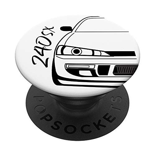 Kouki 240sx s14 Drift Tuners Cool JDM Car Enthusiasts PopSockets PopGrip- Swappable Grip for Phones  and  Tablets