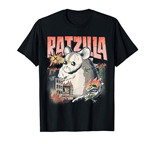 RATZILLA - Funny Fancy Rat Monster For Pet Rat Holder Owner T-Shirt