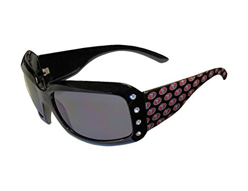 NFL Siskiyou Sports Womens San Francisco 49ers Designer Women's Sunglasses One Size Team Color