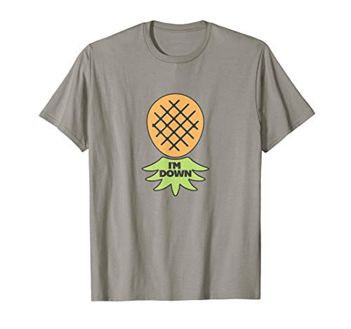 I'm Down Swinger Upside Down Pineapple T-Shirt