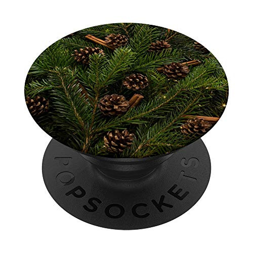 Pine Tree Pine Cone Forest Gift PopSockets Grip and Stand for Phones and Tablets