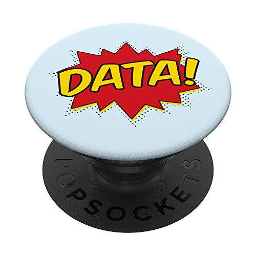 Super Data Scientist Big Data Science Gift PopSockets PopGrip- Swappable Grip for Phones  and  Tablets