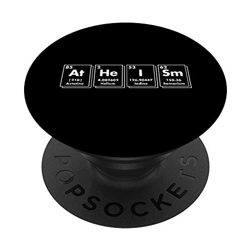 Atheism Periodic Table of Elements Pro-Science PopSockets Grip and Stand for Phones and Tablets