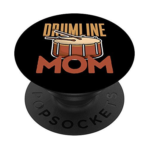 Drumline Mom Gift Marching Gift Drummer Drum Great Perfect PopSockets Grip and Stand for Phones and Tablets
