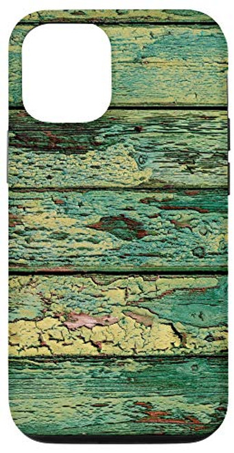 iPhone 12-12 Pro Green Rustic Farmhouse Panel Weathered Woodgrain Shiplap Case iPhone 12-12 Pro Green Rustic Farmhouse Panel Weathered Woodgrain Shiplap Case