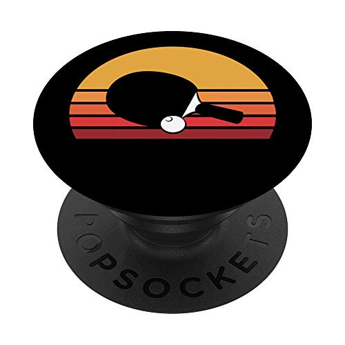 Retro Ping Pong Vintage Table Tennis PopSockets Grip and Stand for Phones and Tablets