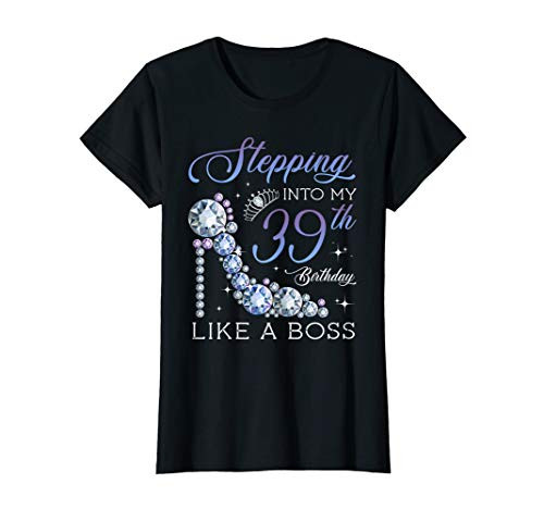 Stepping Into 39th Birthday Born 1981 Gifts 39 Years Old T-Shirt