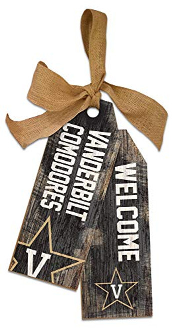 NCAA Vanderbilt Commodores Unisex Vanderbilt University Team Tags Team Color 12 inch
