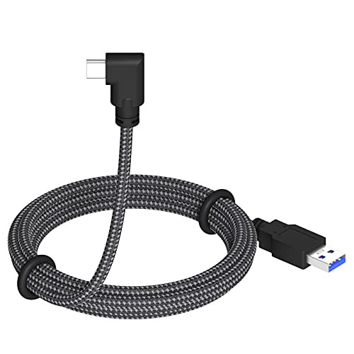 VR Link Cable for Oculus Quest USB 3.0 Type A to C Charging Cord Compatible for Oculus Quest 2 Quest 1 Headset Cable -10FT Black-