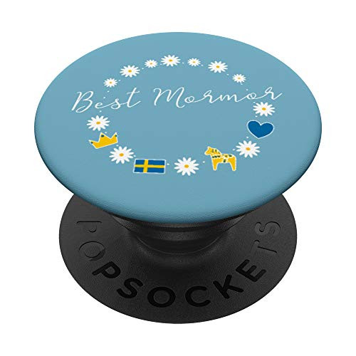 Best Mormor Swedish Grandma Grandmother Granny From Sweden PopSockets PopGrip- Swappable Grip for Phones and Tablets Best Mormor Swedish Grandma Grandmother Granny From Sweden PopSockets PopGrip- Swappable Grip for Phones and Tablets