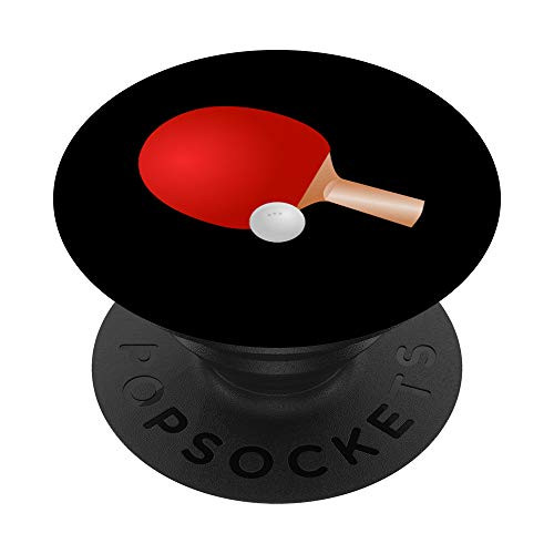 Table Tennis Paddle PopSockets PopGrip- Swappable Grip for Phones  and  Tablets