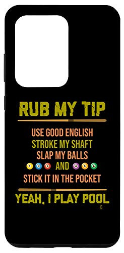 Galaxy S20 Ultra Pool Billiards Billiard Player Table Sport Game Play Gift Case