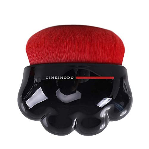 ENERGY Foundation Buffing Brush Flat Top Kabuki Makeup Brush Premium Flawless Liquid Cream Powder Blending Face Brush Stippling Concealer Tool Red ENERGY Foundation Buffing Brush Flat Top Kabuki Makeup Brush Premium Flawless Liquid Cream Powder Blending Face Brush Stippling Concealer Tool Red