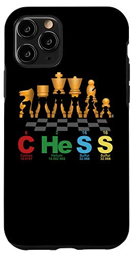 iPhone 11 Pro Chess Periodic Table Of Elements Science Chess Board Gift Case