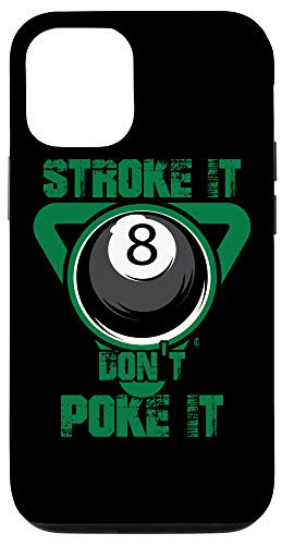 iPhone 12-12 Pro Billiard Pool Player Billiard Table Sport Play Ball Gift Case