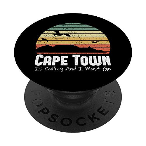 Cape Town Is Calling And I Must Go South Africa Vintage PopSockets PopGrip- Swappable Grip for Phones and Tablets Cape Town Is Calling And I Must Go South Africa Vintage PopSockets PopGrip- Swappable Grip for Phones and Tablets