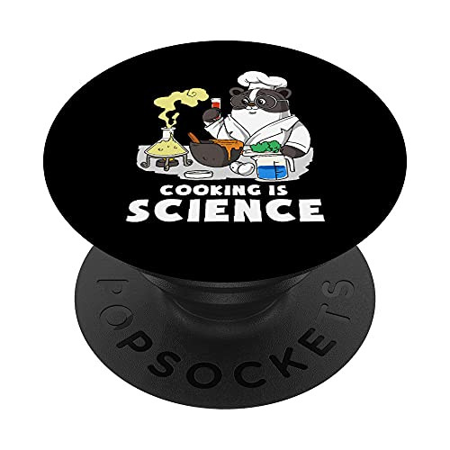 Funny Cooking Is Science Cook Kitchen Hero PopSockets PopGrip- Swappable Grip for Phones and Tablets Funny Cooking Is Science Cook Kitchen Hero PopSockets PopGrip- Swappable Grip for Phones and Tablets