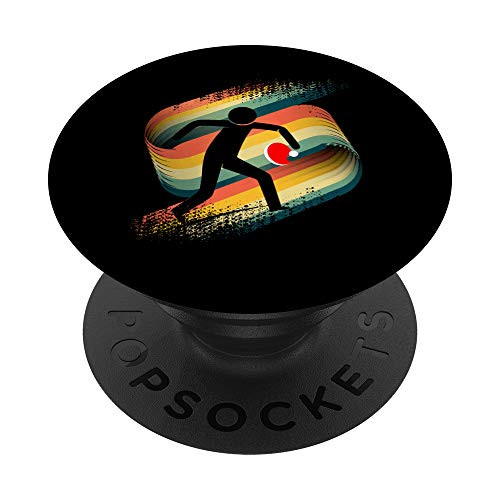 Ping Pong player retro vintage coach team Table Tennis PopSockets Grip and Stand for Phones and Tablets Ping Pong player retro vintage coach team Table Tennis PopSockets Grip and Stand for Phones and Tablets