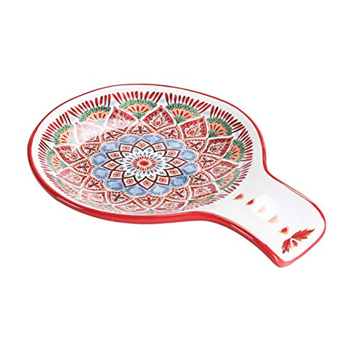 Bico Ria Totem Ceramic Spoon Rest Dishwasher Safe