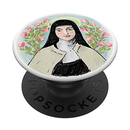 Catholic Saint Thérèse of Lisieux PopSockets Grip and Stand for Phones and Tablets Catholic Saint Thérèse of Lisieux PopSockets Grip and Stand for Phones and Tablets