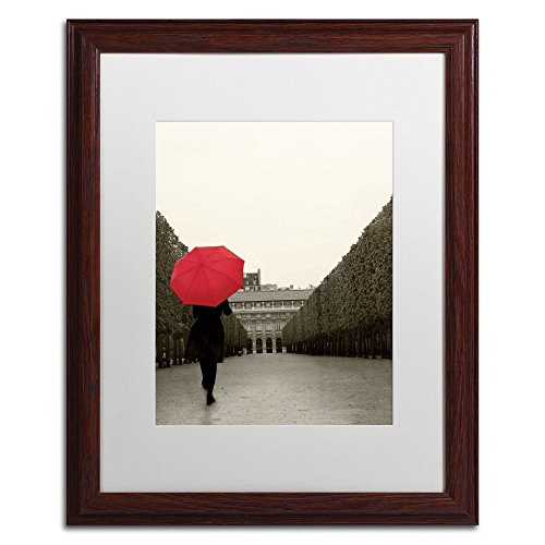Paris Stroll I Feet Artwork by Sue Schlabach Wood Frame, 16 by 20-Inch, White Matte Paris Stroll I Feet Artwork by Sue Schlabach Wood Frame, 16 by 20-Inch, White Matte
