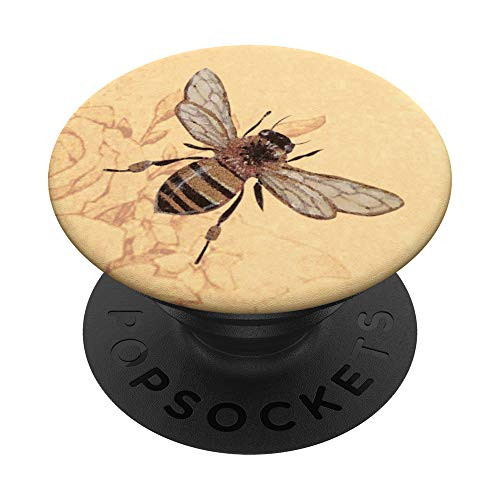 Bees Queen Bee Honey Bee Taupe Beekeeper PopSockets PopGrip- Swappable Grip for Phones and Tablets Bees Queen Bee Honey Bee Taupe Beekeeper PopSockets PopGrip- Swappable Grip for Phones and Tablets