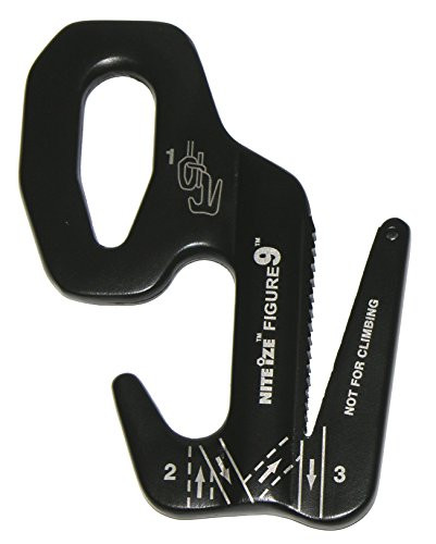 Nite Ize F9B-03-01 Big Figure 9 Black