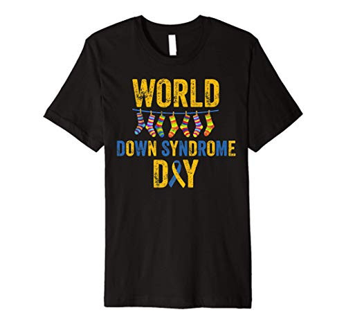 World Down Syndrome Day Shirt Support And Awareness 3.21 Premium T-Shirt