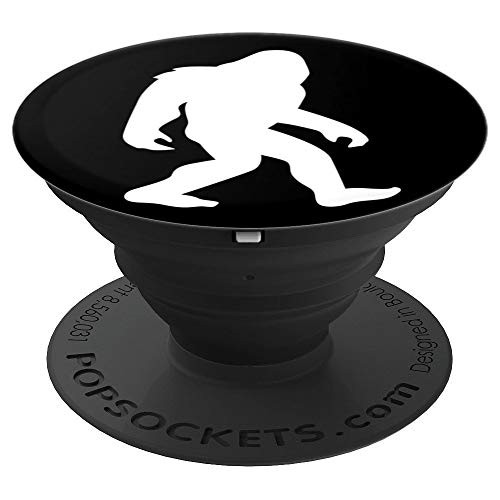 Bigfoot Black PopSockets Stand for Smartphones and Tablets - PopSockets Grip and Stand for Phones and Tablets