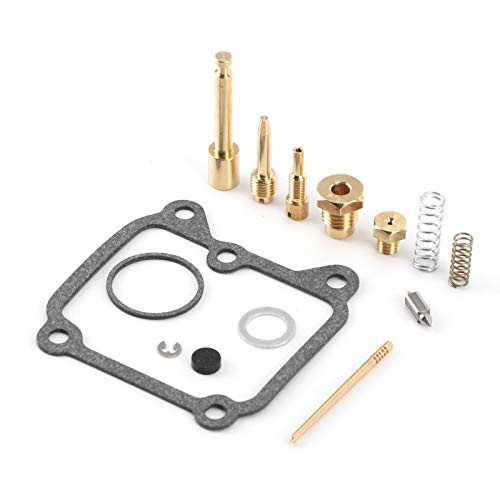 Motorcycle Carb Rebuild Kit Carb Repairing Set Fixing Parts Metal KY?0169 Fit Compatible with Yamaha GT80 1974?1980