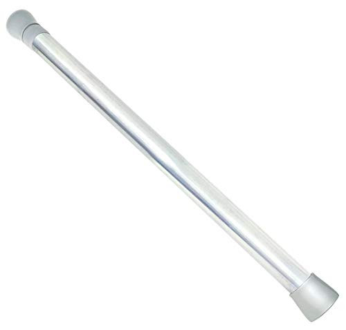 EZ-FLO 15124 Adjustable Tension Shower Rod - UP to 72" White