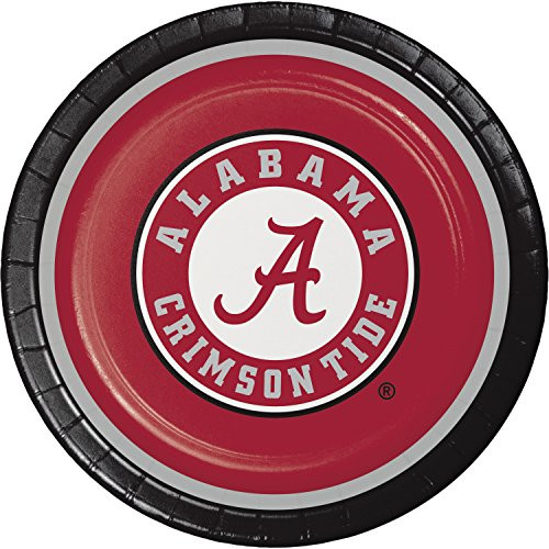 University of Alabama Paper Plates 24 ct