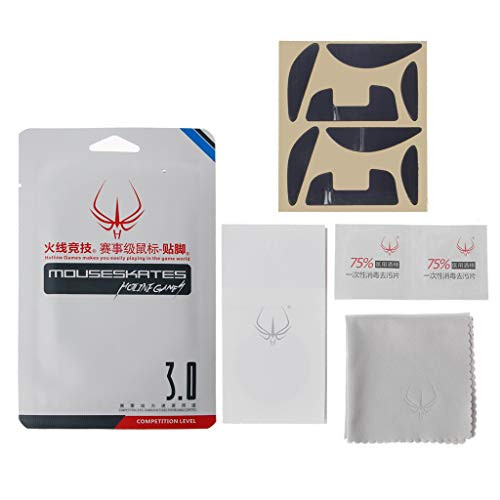 Huluda 2 Sets-Pack Original Hotline Games Competition Level Mouse Feet Mouse Skates Gildes for G700 G700S Mouse 0.6mm Thickness Teflon