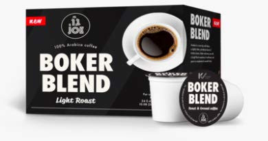 Keurig Single-Serve K Cups Pods from Cafe Joe - Boker Blend Espresso Coffee K Cup Blend (24 Count)