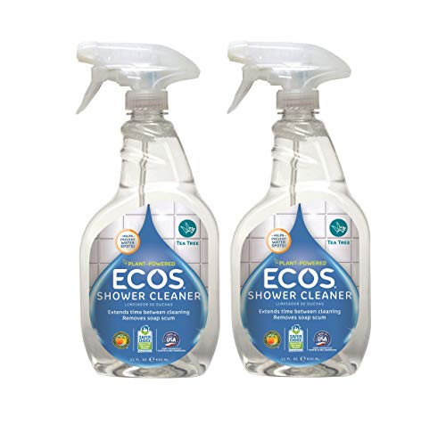 Earth Friendly Products Shower Cleaner Spray - 22 Fl Oz -Pack of 2-