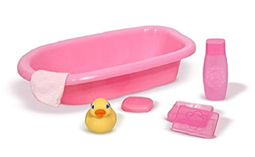 Melissa & Doug Mine to Love Baby Doll Bathtub and Accessories Set (6 pcs) Melissa & Doug Mine to Love Baby Doll Bathtub and Accessories Set (6 pcs)