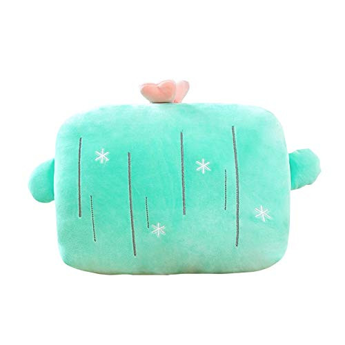 CHEERM Soft Stuffed Plush Toy Hugging Pillow with Hand Muffs Warmer Cute Stuffed Animal Doll Toys Lumbar Back Cushion Ideal Gifts for Birthday Valentine Christmas New Year