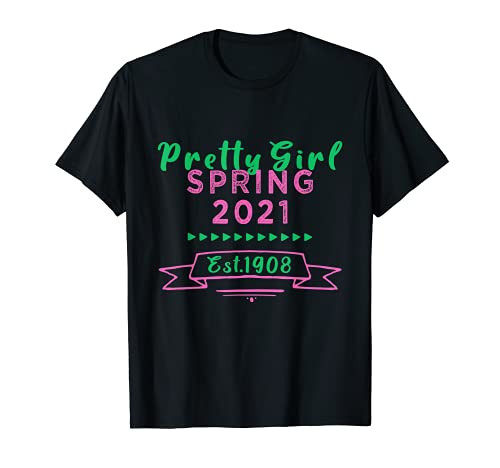 Alpha AKA Women Sorority 1908 Pretty AKA Spring 2021 T-Shirt