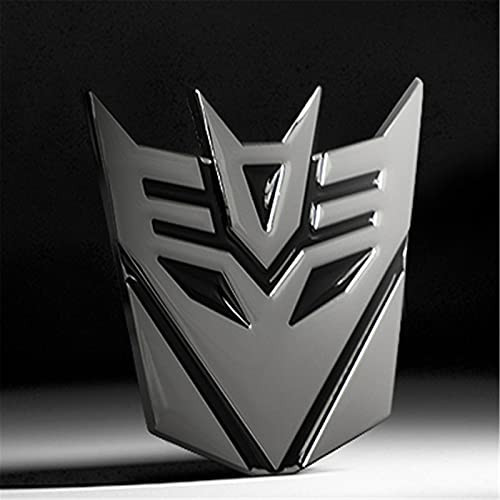 Metal Car Sticker Autobot Auto Emblem Decepticon Auto Emblem -Decepticon-
