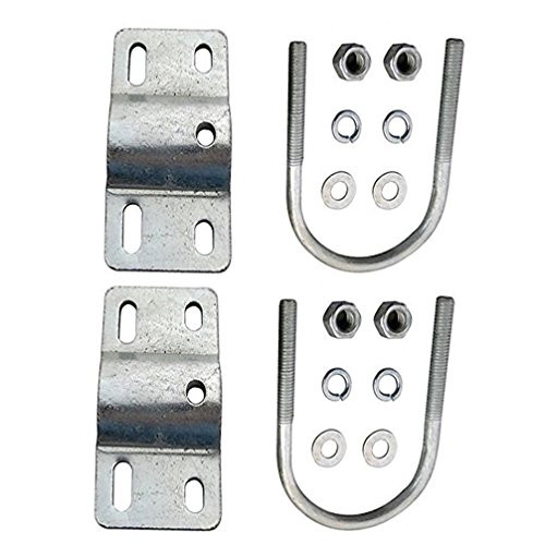 WPHMOTO 2 Sets of Engine Motor Kit U Bolt Clamp Mount Bracket For 2-Stroke Motorized Bicycle 80cc