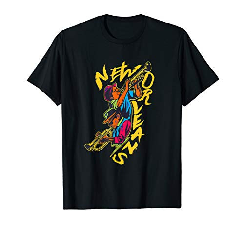 Retro New Orleans Jazz T-Shirt