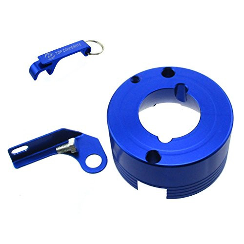 TC-Motor Air Filter Adapter For Honda 11Hp 13Hp GX340 GX390 Clone Engine Go Kart -Blue-