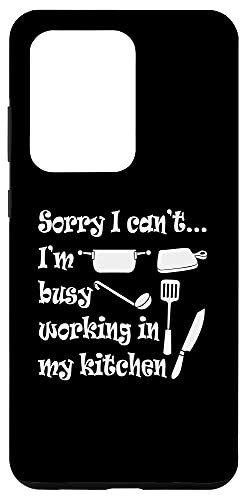 Galaxy S20 Ultra Busy Working In Kitchen Cooking Baking Chef Case