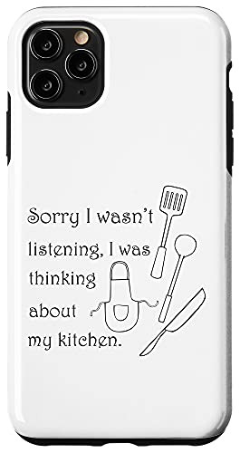 iPhone 11 Pro Max Ironic Cooking and Baking Hobby Chef Kitchen Case