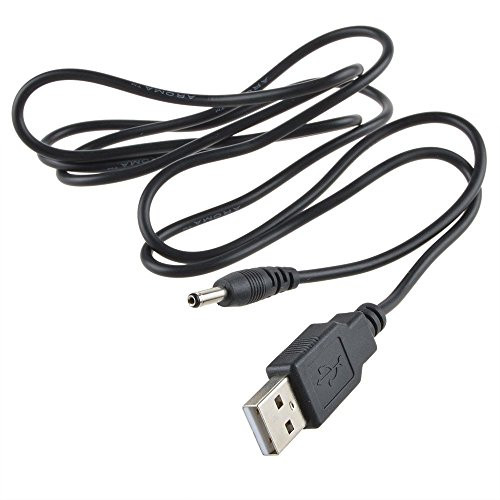 SLLEA USB DC Charging Charger Lead Cable Cord for Emerson EM1000B Internet Tablet PC