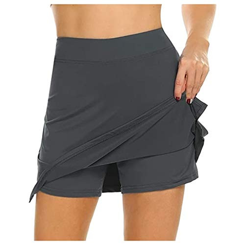 LONEA Women's Active Athletic Skort Skirts High Waisted Lightweight Tennis Golf Sport Running Skorts Skirts